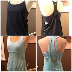 Fabletics and Champion yoga tops 🧘‍♀️